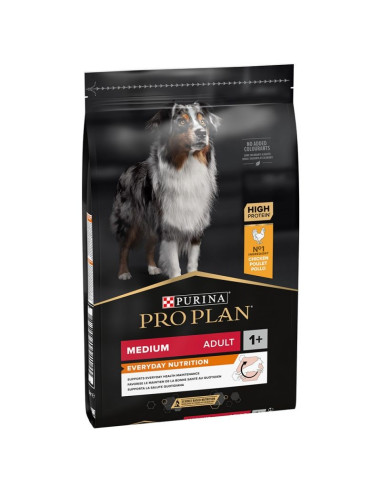 Purina Pro Plan Adult Medium Everyday Nutrition Chicken 14Kg