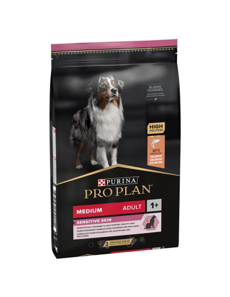 Purina Pro Plan Medium Adult Sensitive Skin Optiderma 14kg
