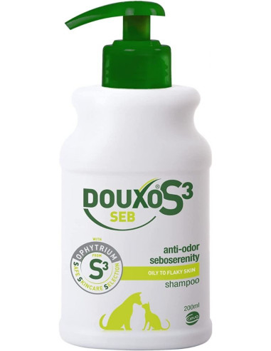 Champô Douxo S3 Seb p/ Cães e Gatos 200ml