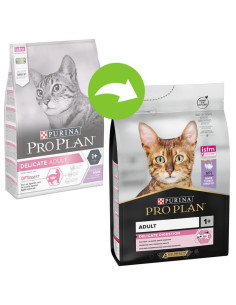 Purina Pro Plan DELICATE Peru e Arroz 3kg 2