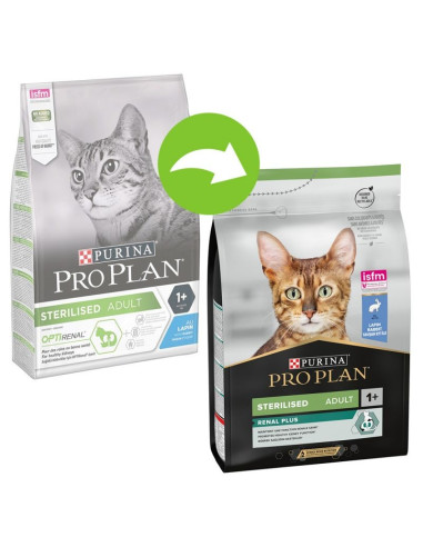 Purina Pro Plan Gato Adulto Esterilizado Coelho