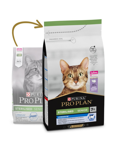  PURINA PRO PLAN ADULT 7+ STERILISED PERÚ E ARROZ 3KG