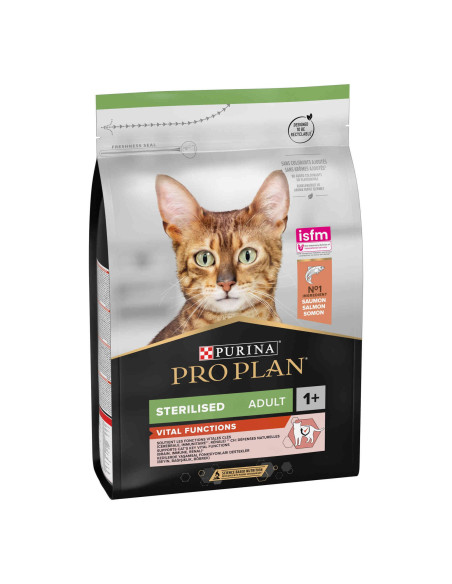 Purina Pro Plan Sterilised Salmão 3kg 
