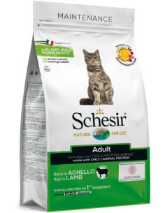 Schesir Manutenção Cordeiro Gatos 1,5Kg Dry Line (Linha Seca)
