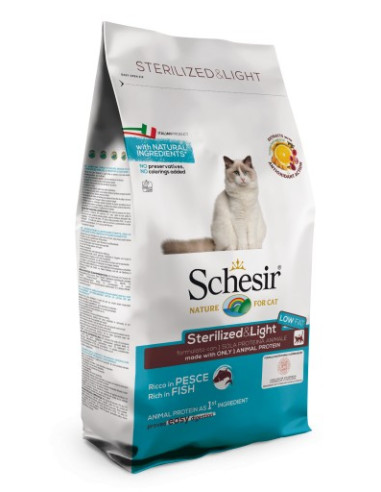 Schesir Esterlizado c/ Peixe Gatos (Linha Seca)
