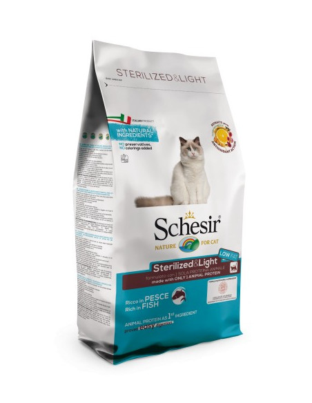 Schesir Esterlizado c/ Peixe Gatos (Linha Seca)