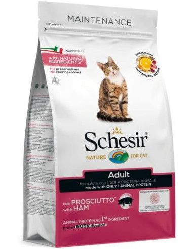 Schesir Manutenção Frango Gatos 10Kg Dry Line (Linha Seca)