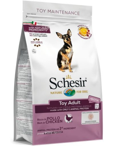 Schesir Toy (X-Small) Frango Manutenção (Linha Seca)
