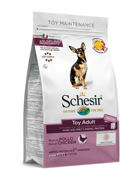 Schesir Toy (X-Small) Frango Manutenção (Linha Seca)