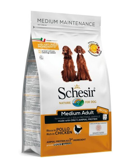 Schesir Médio Frango Manutenção (Linha Seca)