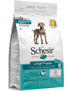 Schesir Large Puppy c/ Frango (Linha Seca)