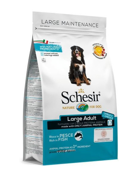 Schesir Large Peixe Manutenção (Linha Seca)