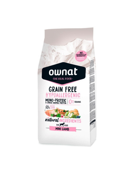 Ownat Cão Grain Free Hypo Lamb