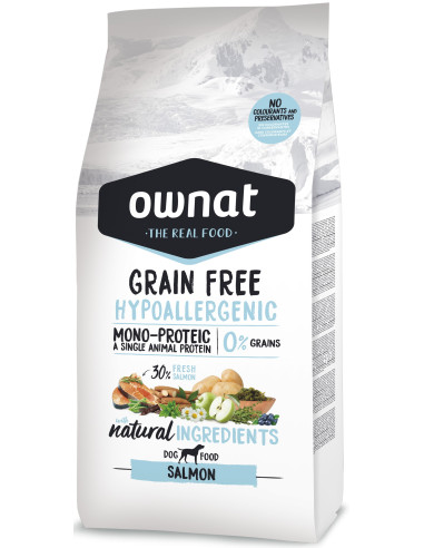 Ownat Cão Grain Free Hypo Salmon