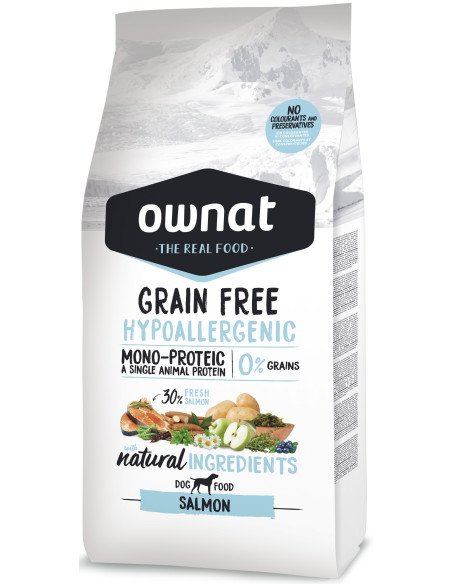 Ownat Cão Grain Free Hypo Salmon