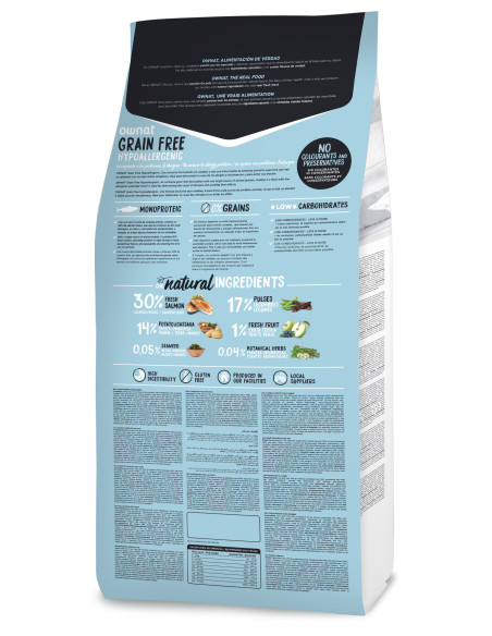 Ownat Cão Grain Free Hypo Salmon