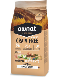 Ownat Cão Grain Free Junior Lamb