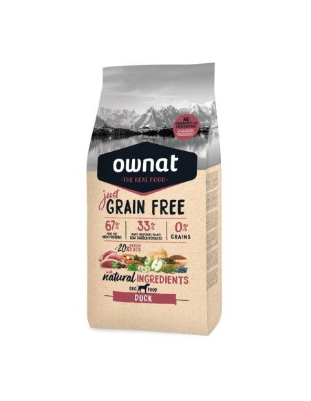 Ownat Cão Grain Free JUST Duck