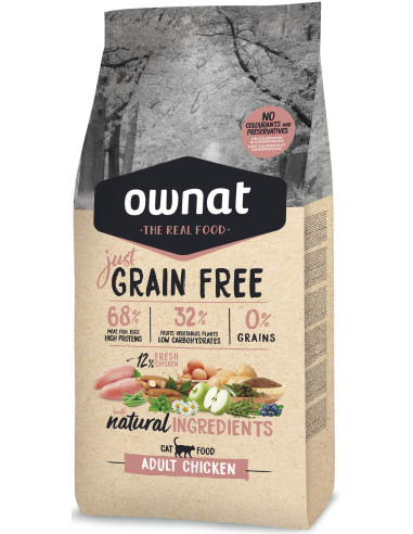 Ownat Gato Grain Free JUST Adult Chicken