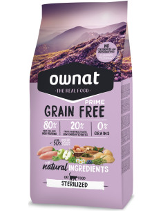 Ownat Gato Grain Free PRIME Adult Sterilised