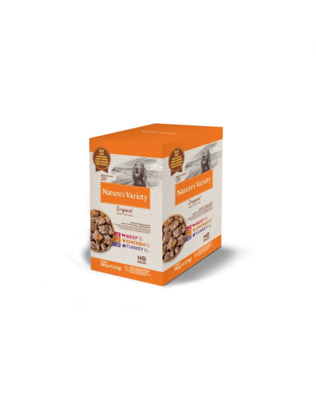 Nature's Variety Original Cão Sem Cereais Medium/Maxi Húmidos Multipack 4x300gr