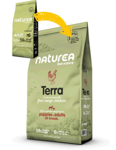 Naturea Naturals Puppie e Adult Terra Free Range chicken