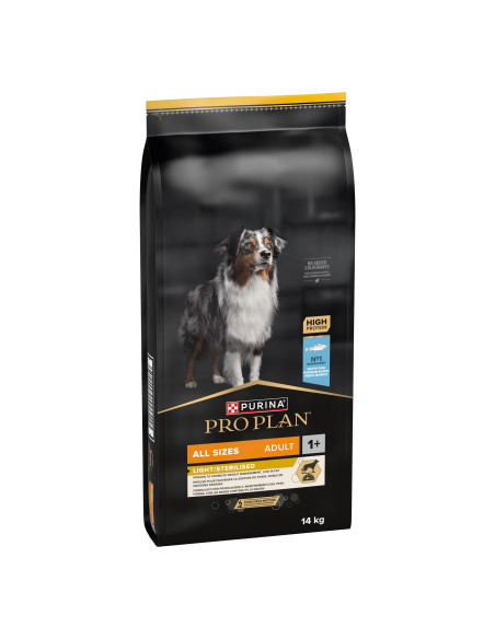 Purina Pro Plan Cão Adult All Sizes Light/Sterilised Peixe Branco