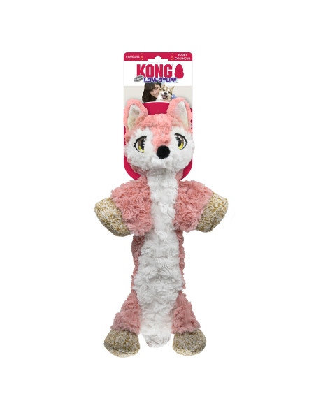 Brinquedo Kong Peluche Flopzie Low Stuff (Raposa) Tamanho - M (LWF23E)