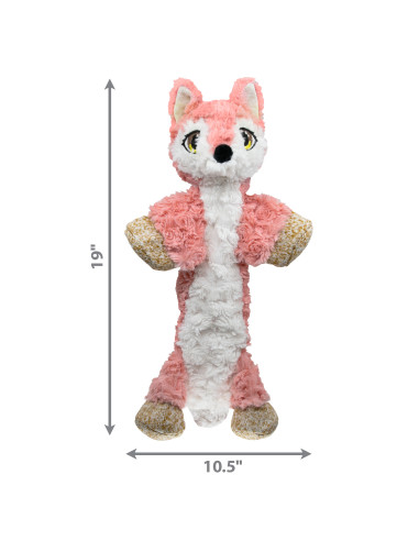 Brinquedo Kong Peluche Flopzie Low Stuff (Raposa) Tamanho - M (LWF23E)