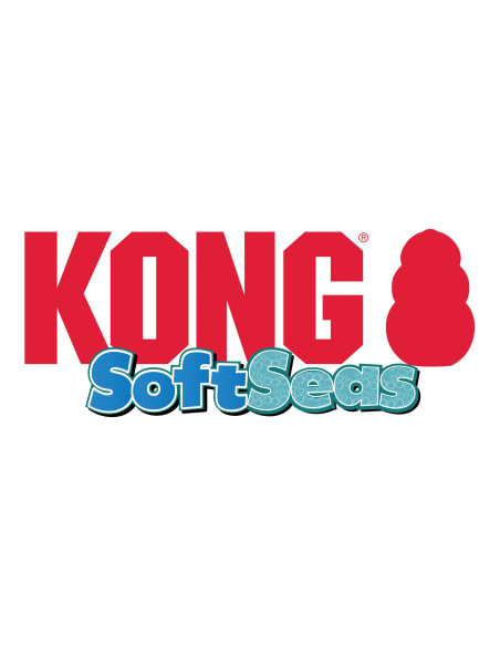 Brinquedo Kong Peluche SoftSeas (Polvo) Large (RSF12E)