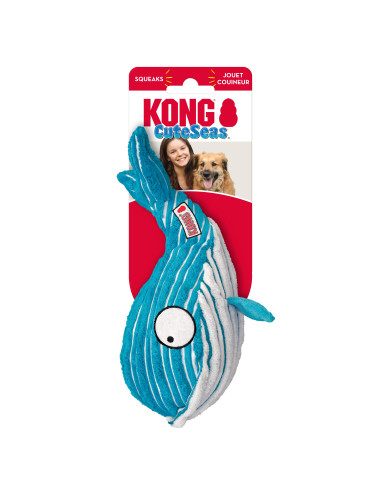 Brinquedo Kong Peluche CuteSeas (Baleia) Large (RL15E)