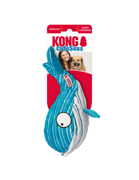 Brinquedo Kong Peluche CuteSeas (Baleia) Large (RL15E)