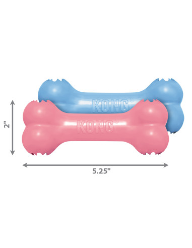 Brinquedo Kong Goodie Bone Puppy - Small + 9kg (KP31E)