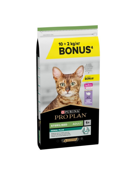 Purina Pro Plan Sterilised Peru 10+2kg 
