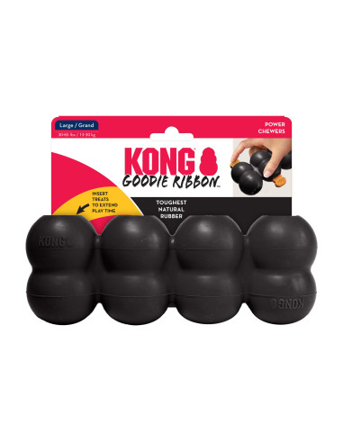 Brinquedo Kong Goodie Ribbon - Medium 7-16kg