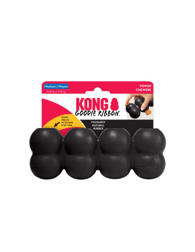 Brinquedo Kong Goodie Ribbon - Medium 7-16kg