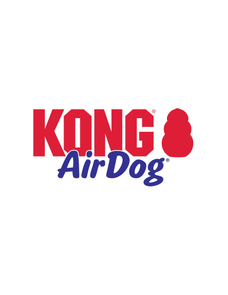 Brinquedo Kong AirDog squeaker Bola de Football c/ som - tamanho M (ASFB2E)