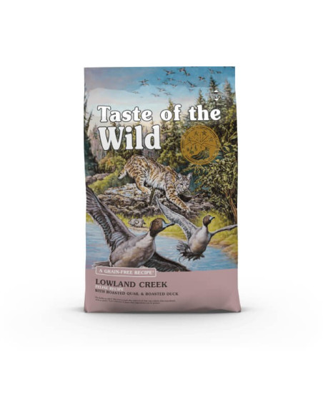 Taste of the Wild Gato Lowland Creek Cordoniz e Pato