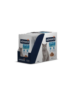 Advance Gato Húmidos Adulto Esterilizado com Bacalhau