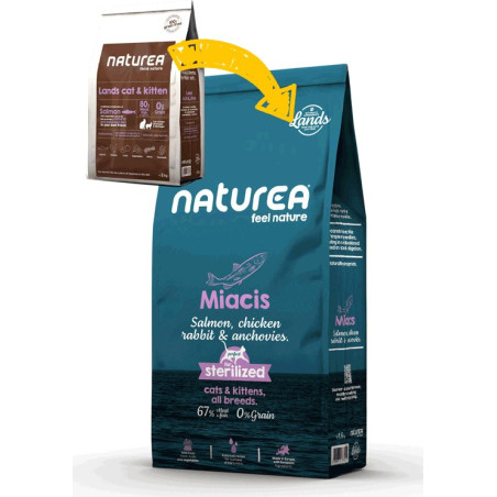 Naturea Lands Cat & Kitten (sem cereais)