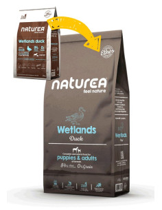 Naturea Wetlands Duck  (Pato sem Cereais) 12kg