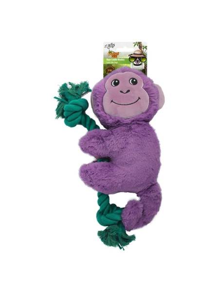 Brinquedo AFP CÃO Peluche Macaco Preguiça com corda (31 cm)
