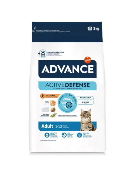 Advance Gato Adulto Frango e Arroz 3Kg
