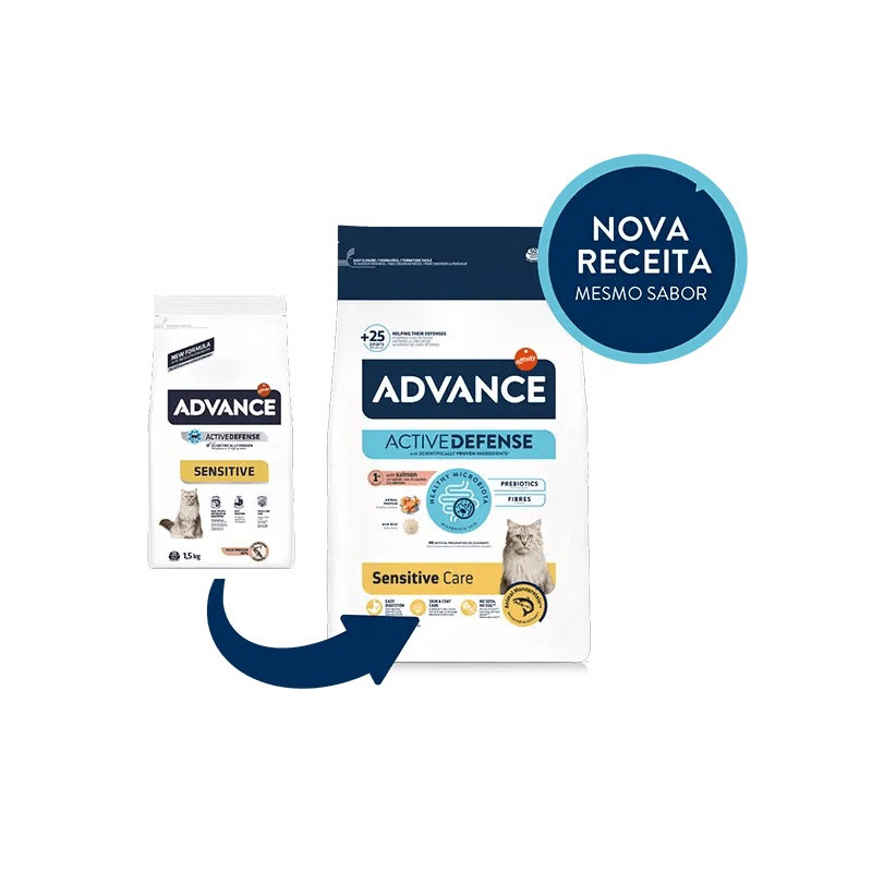 Advance Gato Adulto Salmão e Arroz