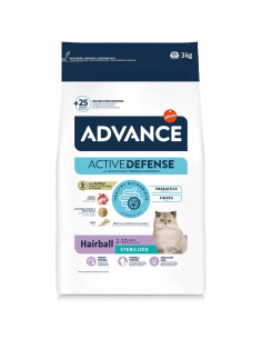 Advance Gato Sterilised Hairball Perú e Cevada
