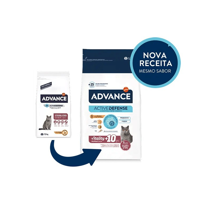 Advance Gato Sénior Sterilised 