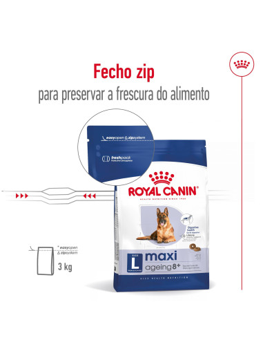 Royal Canin Maxi Ageing 8+, Cão, Húmidos, Sénior, Alimento