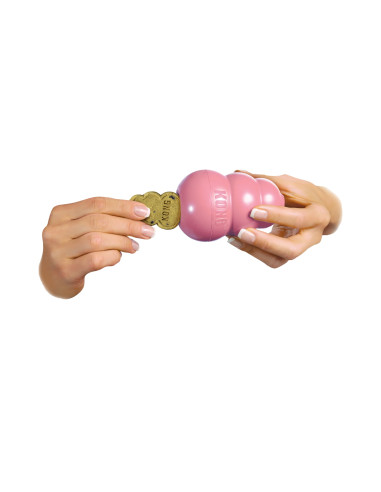Kong Snacks/Bolachas p/rechear Brinquedos PUPPY - Frango - Large  (XY1E)