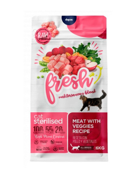 FRESH Gato Mediterranean Blend Adulto Esterilizado