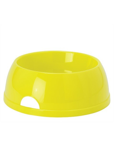 Comedouro/Bebedouro PET+ Plástico Amarelo 2450ml